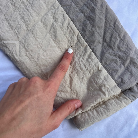 NIKE Air Jordan Cozy Girl Women's Puffy Jogger Utility Pants White Grey Size XS - Picture 10 of 12